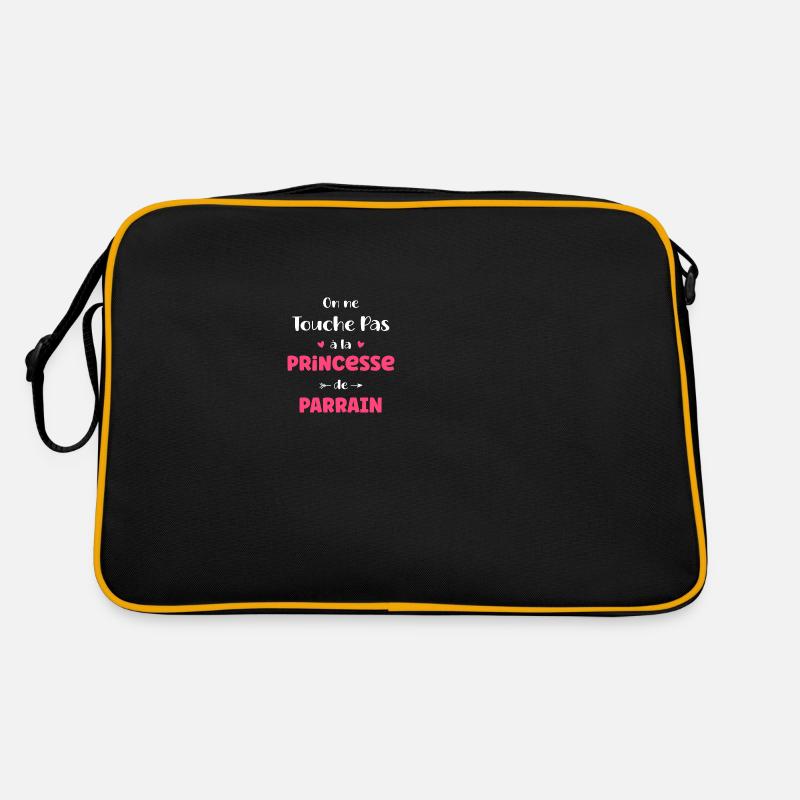 On ne touche pas à la princesse de parrain Sac Retro
