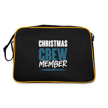 Équipage de Noël - Sac Retro - noir/or - Dos