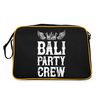 Équipe de vacances de Bali Party - Sac Retro - noir/or - Dos