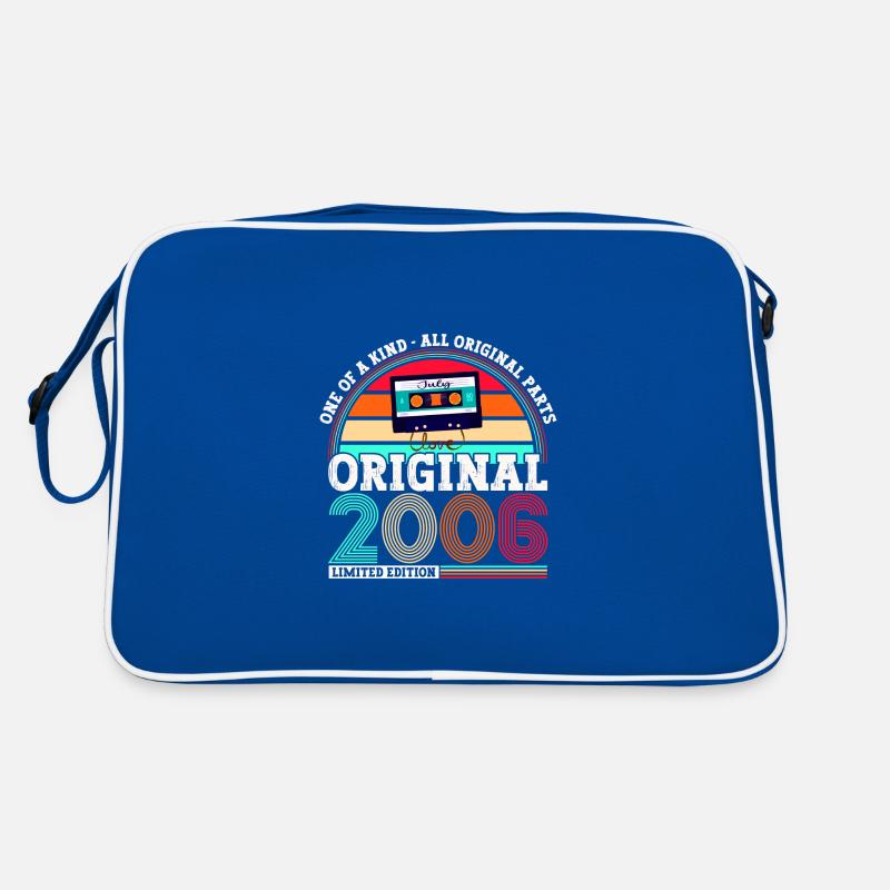 Original Juli 2006 16. Geburtstag Geschenk Herren Retro Tasche