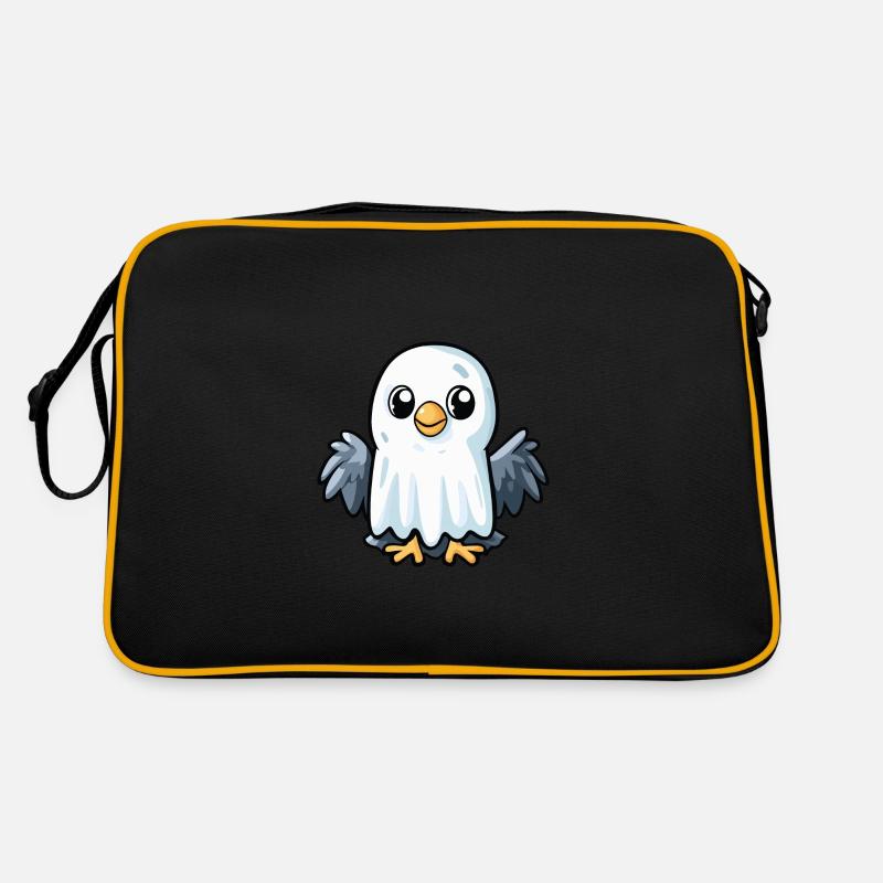 Eagle Halloween Funny Ghost Retro Bag