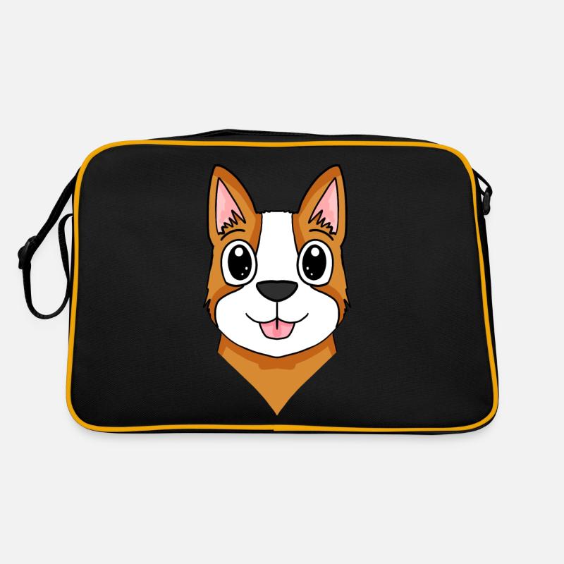 Welsh Corgi Pembroke Chef Chien Propriétaire de chien Sac Retro