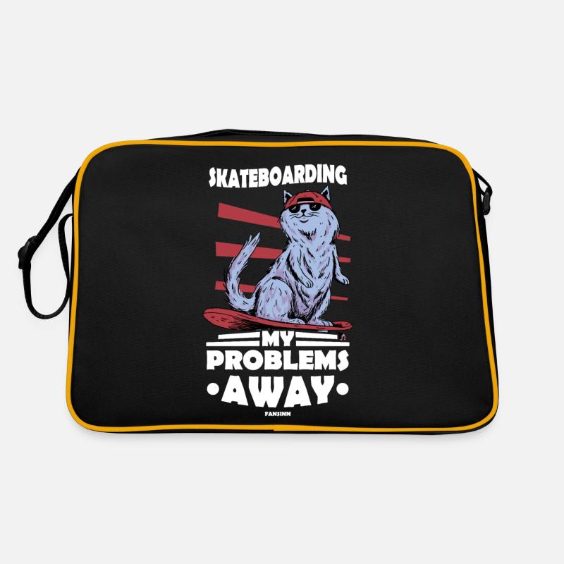 Skater Cat Retro Bag