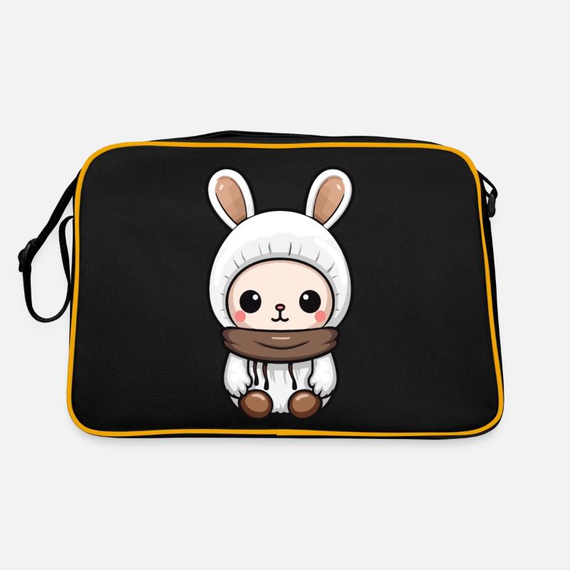 Hase Winter Comic Retro Tasche