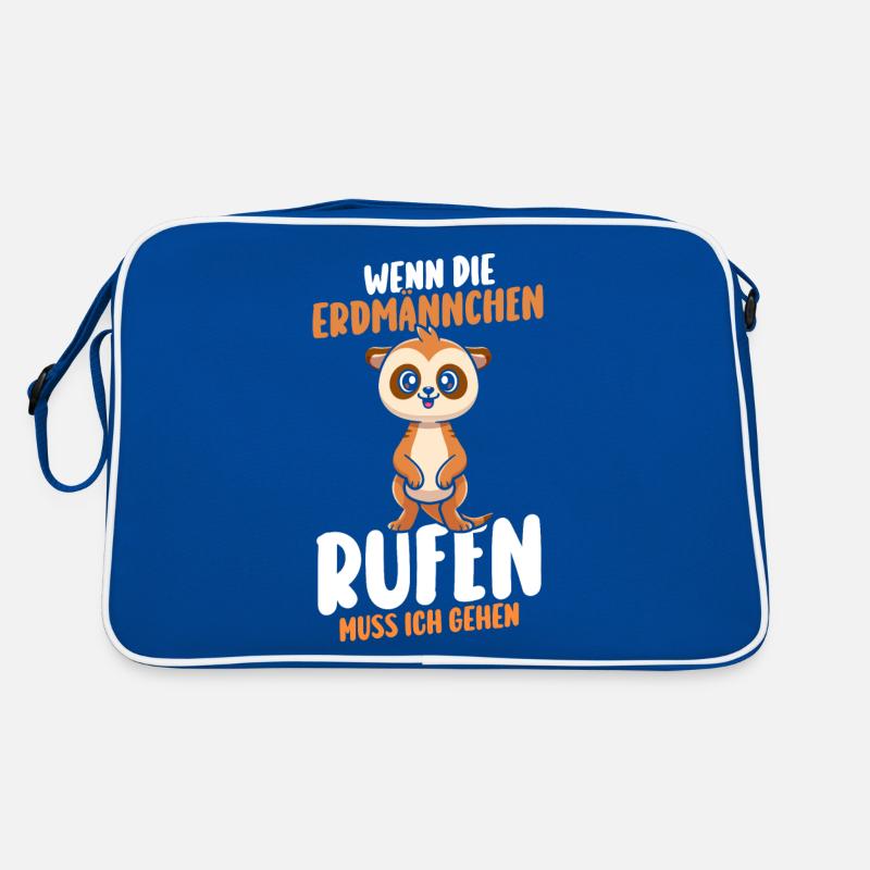 Erdmännchen Retro Tasche