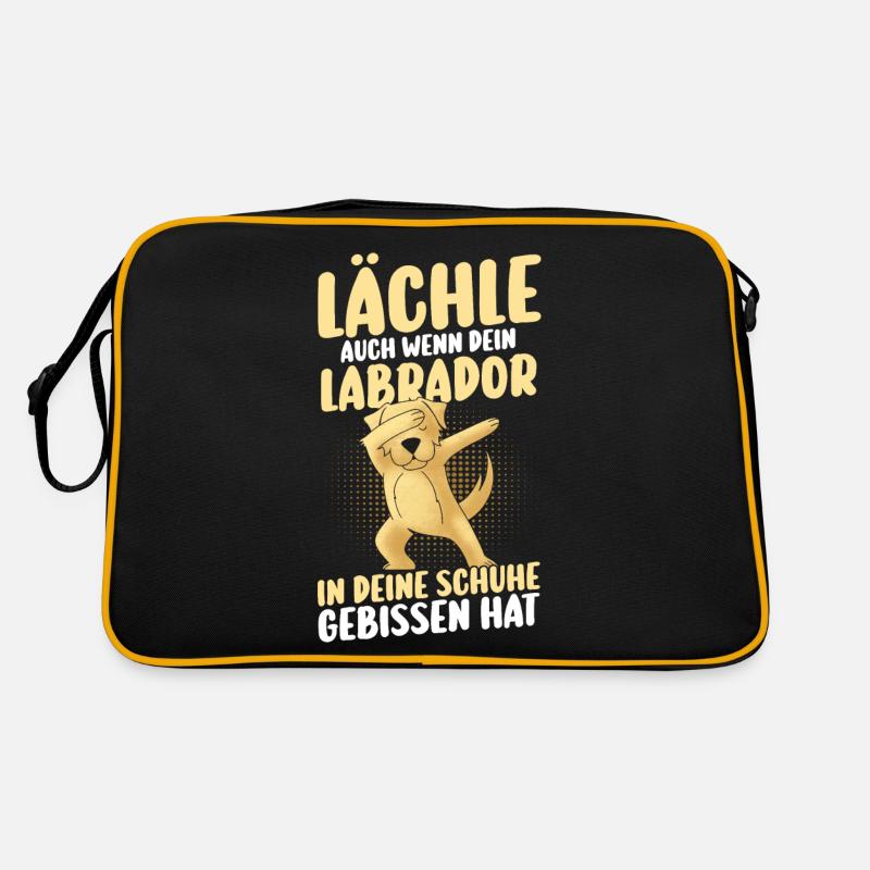 Hund Labrador Retro Tasche