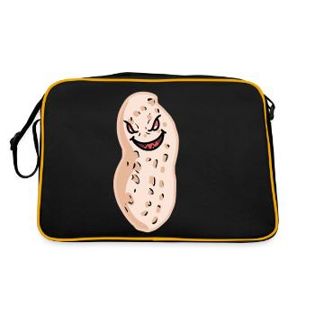 Cacahuètes d’Halloween - Sac Retro - noir/or - Dos
