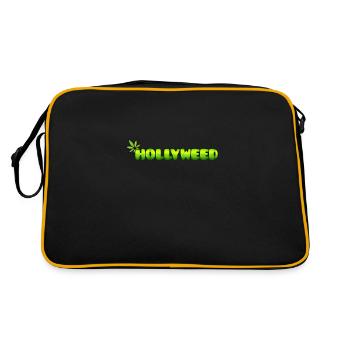 Hollyweed - Sac Retro - noir/or - Dos