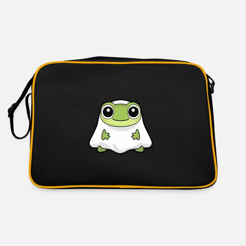 Frog Halloween Funny Ghost Retro Bag