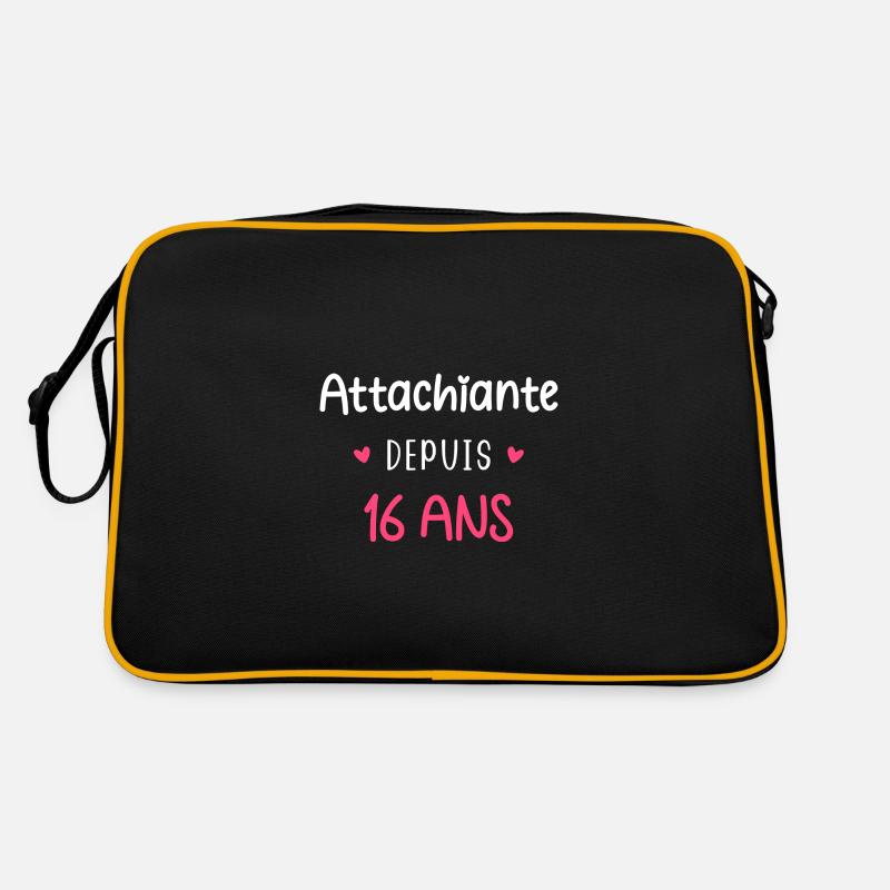 Attachiante depuis 16 ans Sac Retro