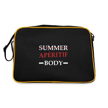apéritif Body - Sac Retro - noir/or - Dos