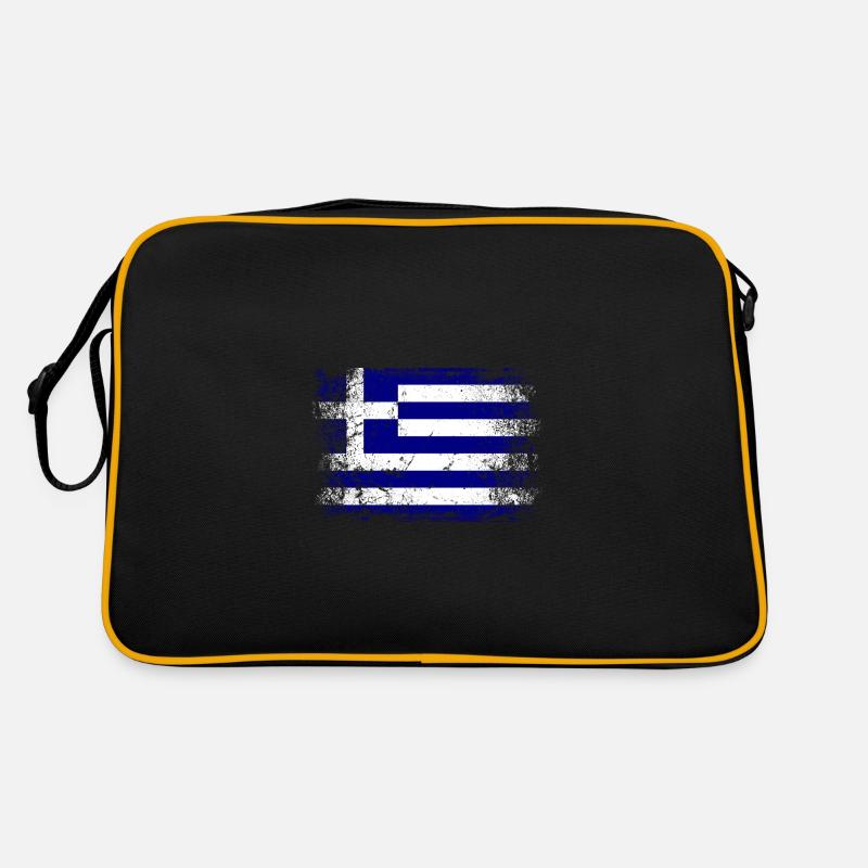 Grèce Drapeau grec Vintage Sac Retro