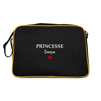 Princesse basque - Sac Retro - noir/or - Dos