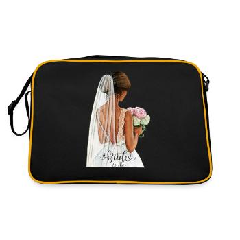 La future mariée - Sac Retro - noir/or - Dos