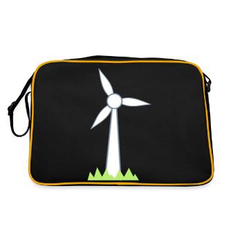 Windrad - Retro Bag - black/gold - Back