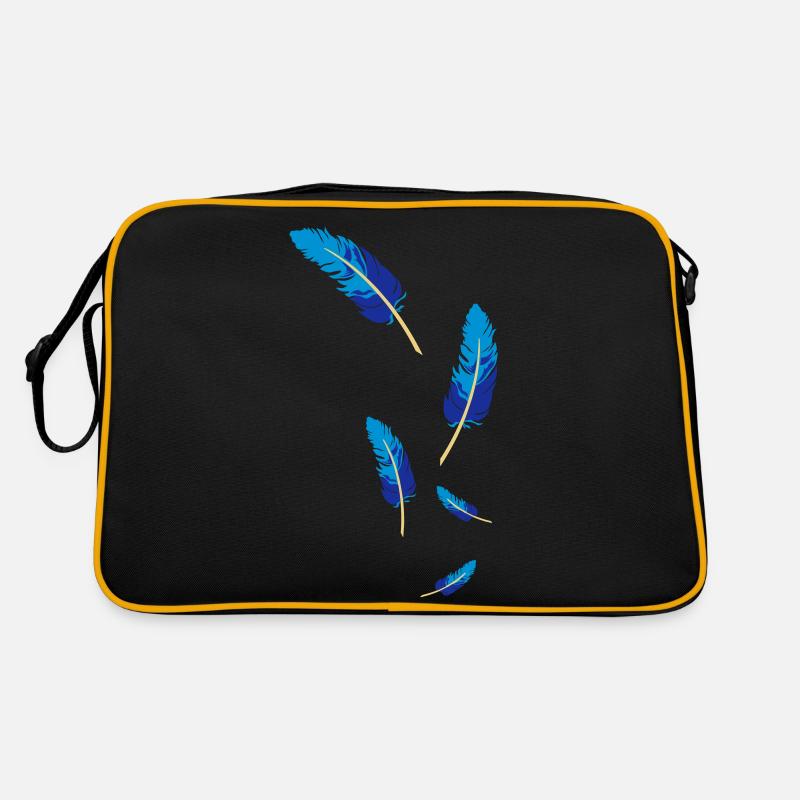 feather light fly airy fluffy Retro Bag