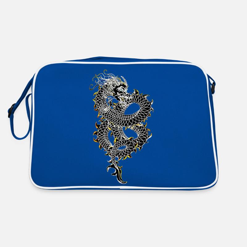 Chinesischer Drache Long Retro Tasche