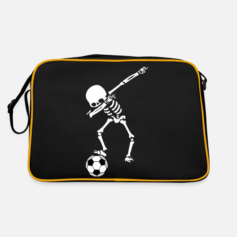 Fußball Soccer Torwart Evolution Kicken Mann Jungs Retro Tasche