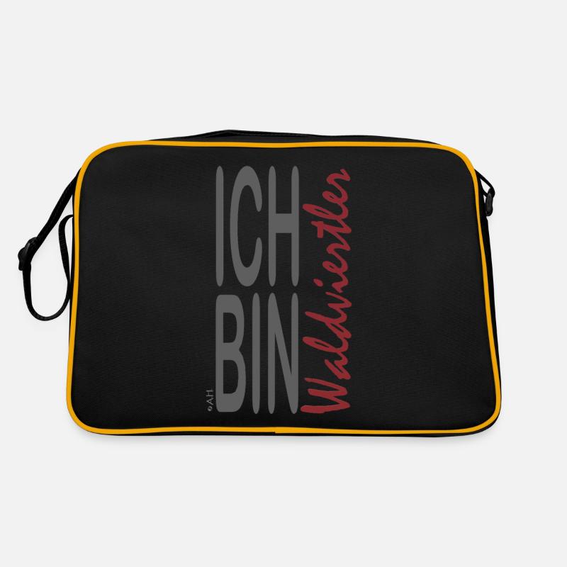 Ich bin Waldviertler Retro Tasche