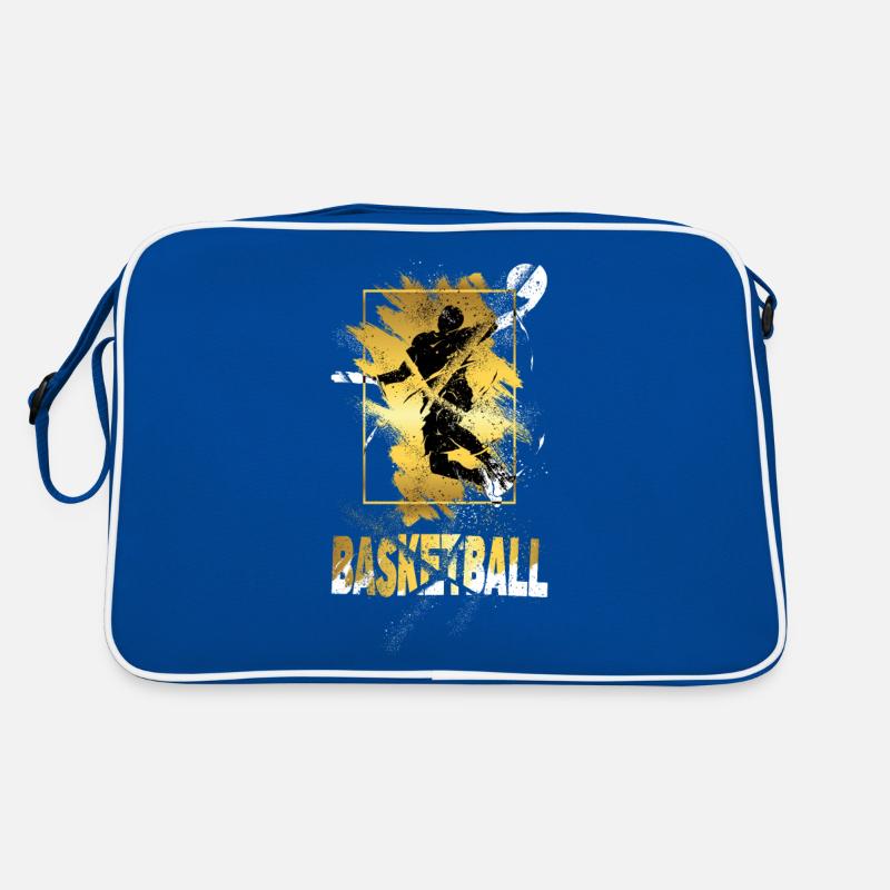 Basketteur Basketteur Dunking Gold Splash Sac Retro