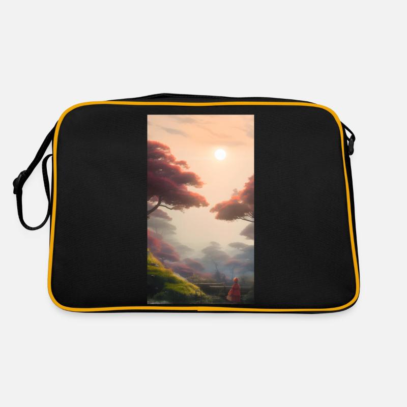 Celestial Melody - Retro Bag - black/gold