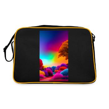 Brilliant color spectacle - Retro Bag - black/gold - Back