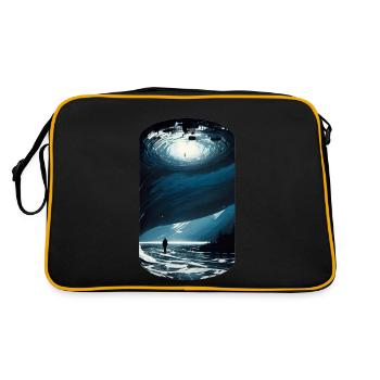 a world beyond - Retro Bag - black/gold - Back