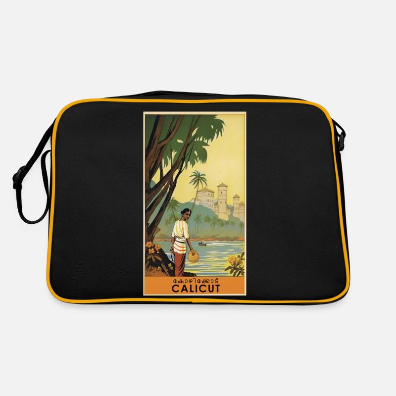 Affiche vintage classique de Calicut Sac Retro