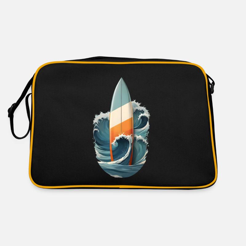 Surf the wave Retro Tasche