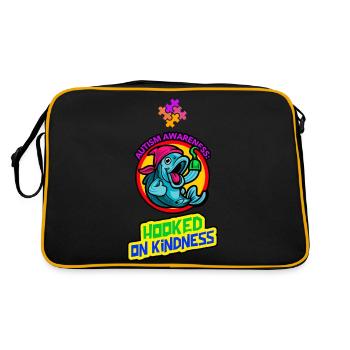 La sensibilisation à l’autisme s’appuie sur la gentillesse - Sac Retro - noir/or - Dos