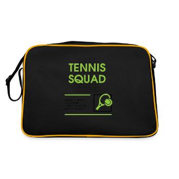 Équipe de tennis Sports d'été Sports de balle - Sac Retro - noir/or - Dos