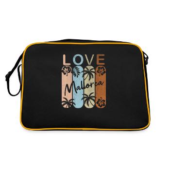 Mallorca - Retro Bag - black/gold - Back