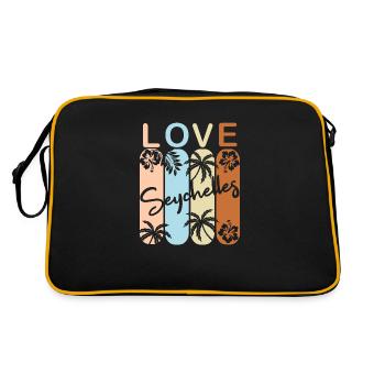 seychelles - Sac Retro - noir/or - Dos