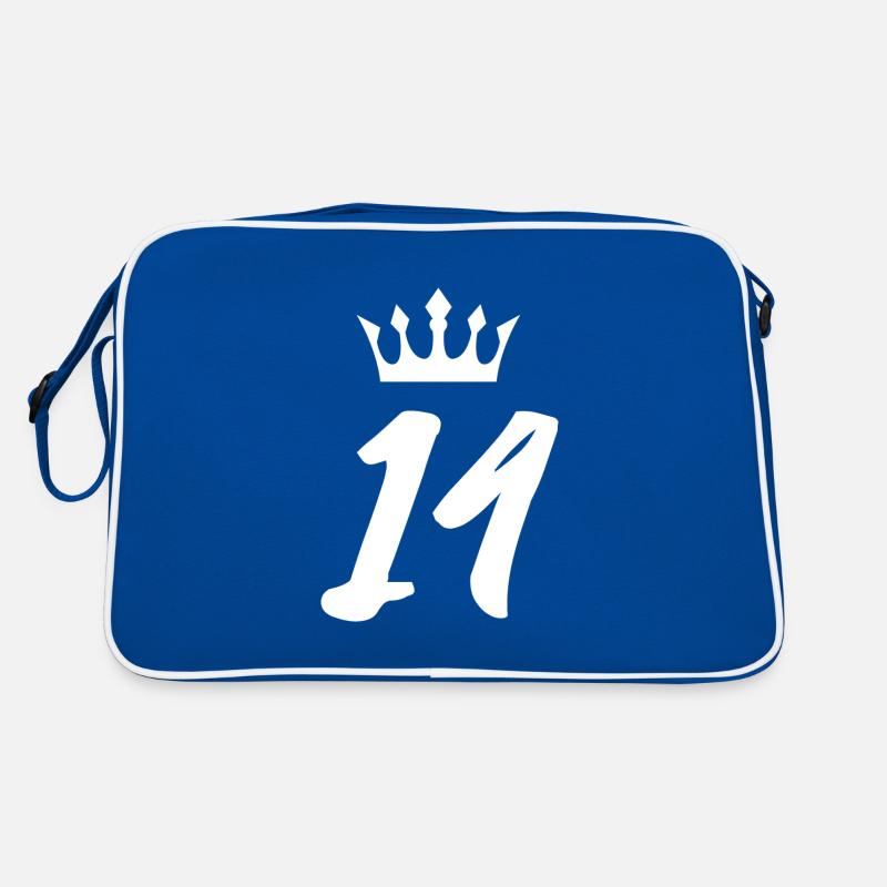 14 Couronne de numéros Sac Retro