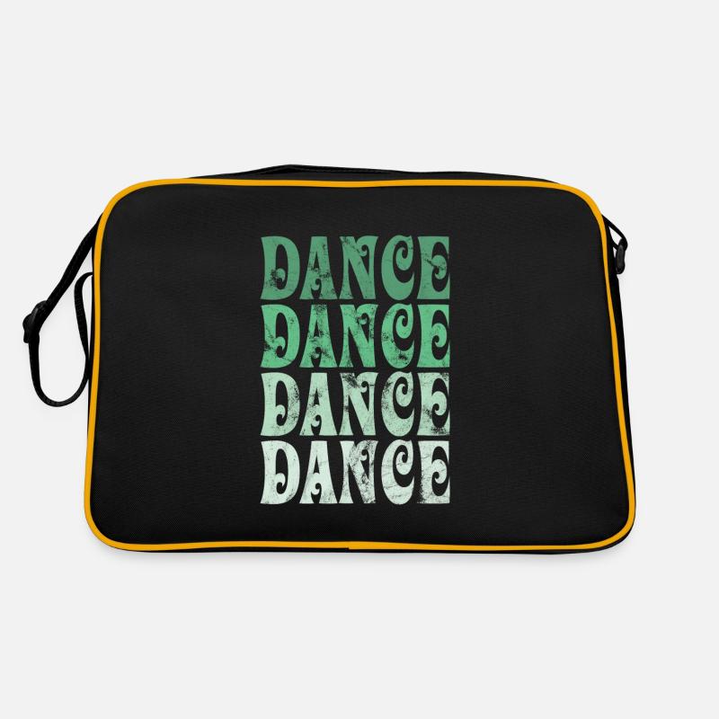 Dance Retro - Retro Tasche - Schwarz/Gold