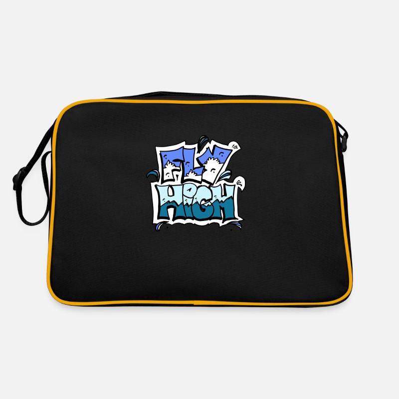 fly high Retro Tasche