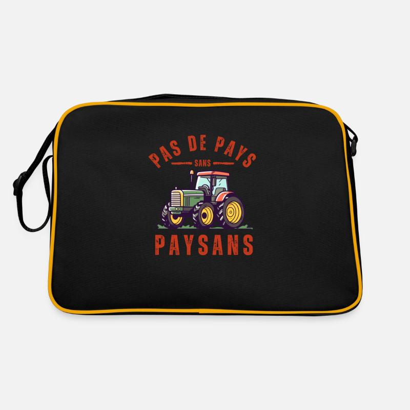 Pas de pays sans paysans Sac Retro