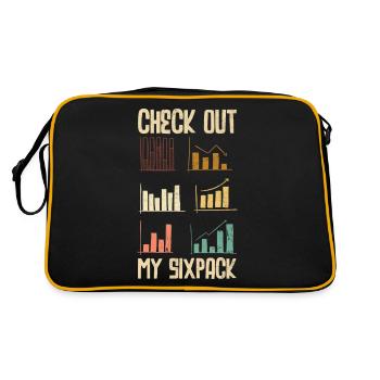 Datenanalytik Data Engineering Check Out My 6 Pack - Sac Retro - noir/or - Dos