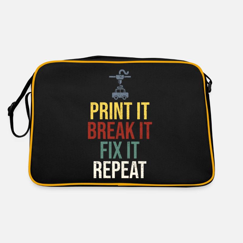 3D Printer 3D Printing Retro Bag