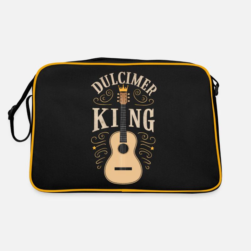 Cadeau pour les amateurs de dulcimer Sac Retro