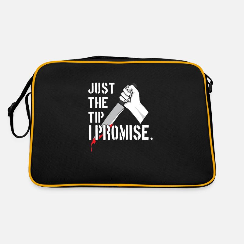 Just The Tip I Promise Retro Tasche