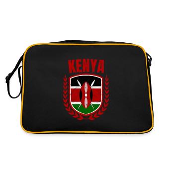 Kenya - Sac Retro - noir/or - Dos