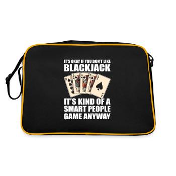 Blackjack Black Jack - Retro Bag - black/gold - Back