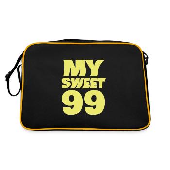 Doux 99 - Sac Retro - noir/or - Dos