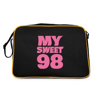 Age 98 - Retro Bag - black/gold - Back