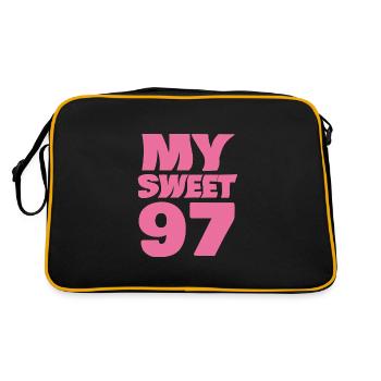 Sweet 97 - Retro Bag - black/gold - Back