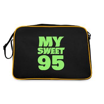 Sweet 95 - Retro Bag - black/gold - Back