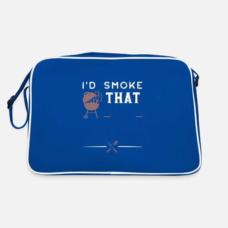 I'd Smoke That - BBQ Retro Tasche