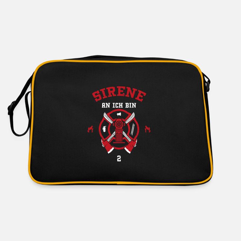 Siren An Ich bin 2 - Firefighter Retro Bag