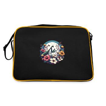 Mantis - Retro Bag - black/gold - Back